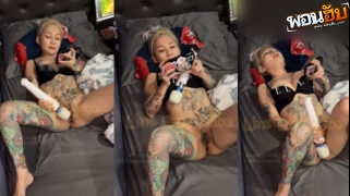 คลิปหลุดOnlyfans catdevilswing น้องเมย์ ปีศาจแมว ผัวไม่สนเมียก็เงี่ยน ก็เล่นนอนช่วยตัวเองเตียงไปซะเลย เล่นเสียวน้ำหีแฉะเต็มรู